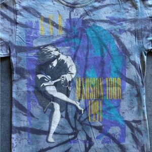 Guns N Roses thrifted band Tee